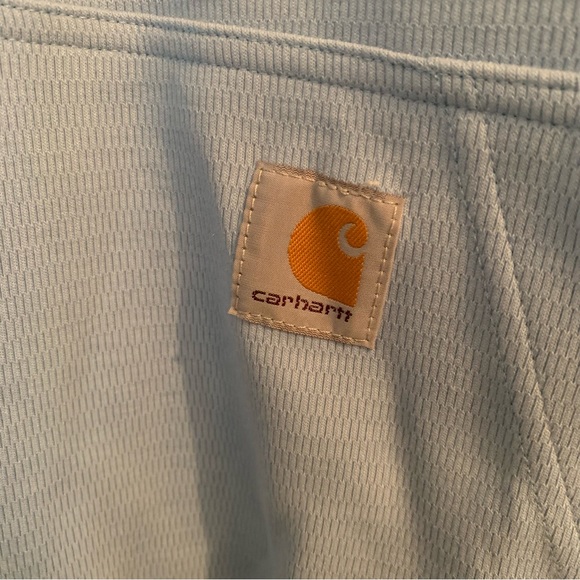 NWT Carhartt Men’s Relaxed Fit Heavyweight Long Sleeve 1/2 Zip Thermal Shirt - Picture 4 of 6